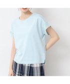 【デッサン/Dessin】の【シリーズ累計8万枚!選べる5サイズ/6色展開/洗える】美光沢カットソー【オンにもオフにもちょうどいい】 サックスブルー|ID: prp329100004540460 ipo3291000000032679759