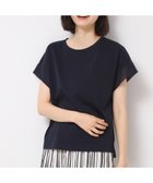 【デッサン/Dessin】の【シリーズ累計8万枚!選べる5サイズ/6色展開/洗える】美光沢カットソー【オンにもオフにもちょうどいい】 ネイビー|ID: prp329100004540460 ipo3291000000032679760