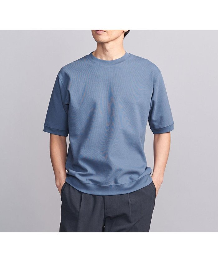 【ビューティ&ユース ユナイテッドアローズ/BEAUTY&YOUTH / UNITED ARROWS / MEN】のダブルフェイス ジオメ コンフォート クルーネック Tシャツ インテリア・キッズ・メンズ・レディースファッション・服の通販 founy(ファニー) https://founy.com/ ファッション Fashion メンズファッション MEN おすすめ Recommend インナー Inner シンプル Simple ジャケット Jacket ジャージ Jersey ダブル Double フェイス Face |ID: prp329100004540484 ipo3291000000032081250