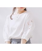【クチュール ブローチ/Couture Brooch】の【接触冷感・洗える・UV機能付き・二の腕カバー】デイジー リボン エンブロドルマントップス 人気、トレンドファッション・服の通販 founy(ファニー) ファッション Fashion レディースファッション WOMEN トップス・カットソー Tops/Tshirt おすすめ Recommend シルケット Mercerization リボン Ribbon 夏 Summer 洗える Washable thumbnail オフホワイト|ID: prp329100004540487 ipo3291000000032358882