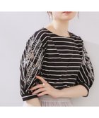 【クチュール ブローチ/Couture Brooch】の【接触冷感・洗える・UV機能付き・二の腕カバー】デイジー リボン エンブロドルマントップス 人気、トレンドファッション・服の通販 founy(ファニー) ファッション Fashion レディースファッション WOMEN トップス・カットソー Tops/Tshirt おすすめ Recommend シルケット Mercerization リボン Ribbon 夏 Summer 洗える Washable thumbnail ブラック|ID: prp329100004540487 ipo3291000000032358889