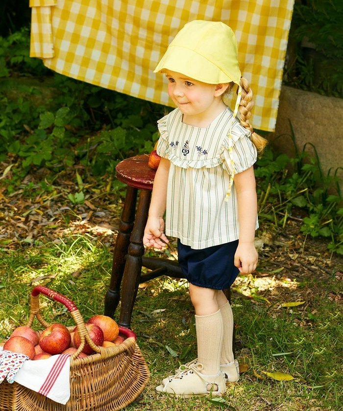 【モイモルン/moimoln / KIDS】の【セットアップ】ピピストライプトップス パンツ インテリア・キッズ・メンズ・レディースファッション・服の通販 founy(ファニー) https://founy.com/ ファッション Fashion キッズファッション KIDS トップス・カットソー Tops/Tees/Kids ボトムス Bottoms/Kids セットアップ Setup/Kids トップス Tops おすすめ Recommend ストライプ Stripe セットアップ Set Up |ID: prp329100004540491 ipo3291000000032081303