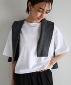 【アンドミー/andme】のオーバーサイズ Tシャツ evernavy エバーネイビー ホワイト|ID: prp329100004540495 ipo3291000000033561773