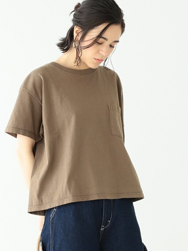 【ビームス ウイメン/BEAMS】のGoodwear / カスタム ビッグ 半袖 Tシャツ インテリア・キッズ・メンズ・レディースファッション・服の通販 founy(ファニー) 　ファッション　Fashion　レディースファッション　Ladies' Fashion Online　トップス・カットソー　Tops/Tshirt　シャツ/ブラウス　Shirts/Blouses　ロング / Tシャツ　T-Shirts　洗える　Washable　ショート　Short　スラックス　Slacks　定番　Standard　ビッグ　Big　フレア　Flare　ポケット　Pocket　半袖　Short Sleeve　リラックス　Relax　ワイド　Wide　GRAYISH BROWN|ID: prp329100004540499 ipo3291000000032531148