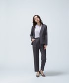 【ナチュラル ビューティー ベーシック/NATURAL BEAUTY BASIC】のリネンライク SETUP テーパードパンツ チャコール1|ID: prp329100004540502 ipo3291000000032572106