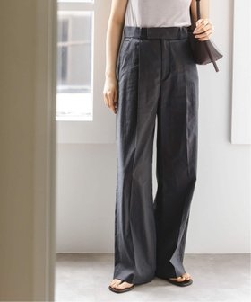 【ノーブル / スピック&スパン/NOBLE / Spick & Span】の《追加》【洗える】麻ストレッチスラックスパンツ 人気、トレンドファッション・服の通販 founy(ファニー) ファッション Fashion レディースファッション Fashion for Women パンツ Pants & Trousers 再入荷 Restock / Back in Stock 洗える Machine Washable |ID:prp329100004540526