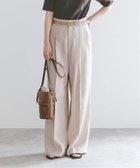 【ノーブル / スピック&スパン/NOBLE / Spick & Span】の《追加》【洗える】麻ストレッチスラックスパンツ 人気、トレンドファッション・服の通販 founy(ファニー) ファッション Fashion レディースファッション Fashion for Women パンツ Pants & Trousers 再入荷 Restock / Back in Stock 洗える Machine Washable thumbnail ベージュ|ID: prp329100004540526 ipo3291000000033273939