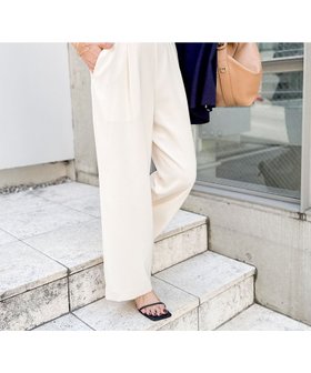 【ノーリーズ/NOLLEY'S】の《セットアップ対応》ウォッシャブル麻調タックワイドパンツ 人気、トレンドファッション・服の通販 founy(ファニー) ファッション Fashion レディースファッション WOMEN セットアップ Setup パンツ Pants 2025年 2025 2025春夏・S/S Ss,Spring/Summer,2025 おすすめ Recommend ウォッシャブル Washable セットアップ Set Up ループ Loop ワイド Wide 人気 Popularity 夏 Summer 定番 Standard 春 Spring S/S・春夏 Ss・Spring/Summer |ID:prp329100004540528