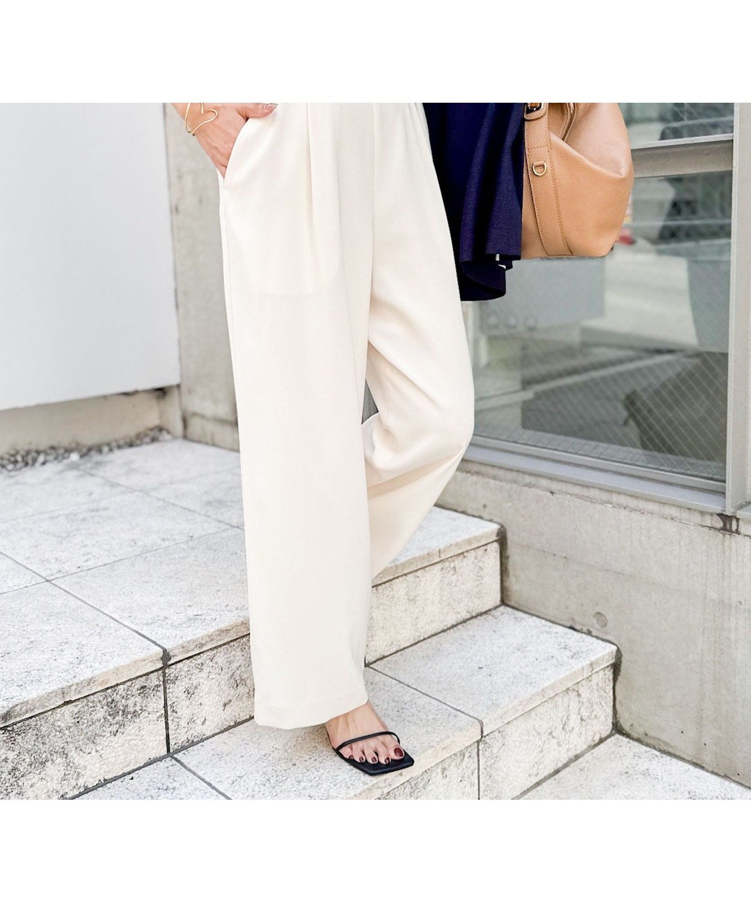 【ノーリーズ/NOLLEY'S】の《セットアップ対応》ウォッシャブル麻調タックワイドパンツ インテリア・キッズ・メンズ・レディースファッション・服の通販 founy(ファニー) 　ファッション　Fashion　レディースファッション　WOMEN　セットアップ　Setup　パンツ　Pants　2025年　2025　2025春夏・S/S　Ss,Spring/Summer,2025　おすすめ　Recommend　ウォッシャブル　Washable　セットアップ　Set Up　ループ　Loop　ワイド　Wide　人気　Popularity　夏　Summer　定番　Standard　春　Spring　S/S・春夏　Ss・Spring/Summer　キナリ|ID: prp329100004540528 ipo3291000000032081605