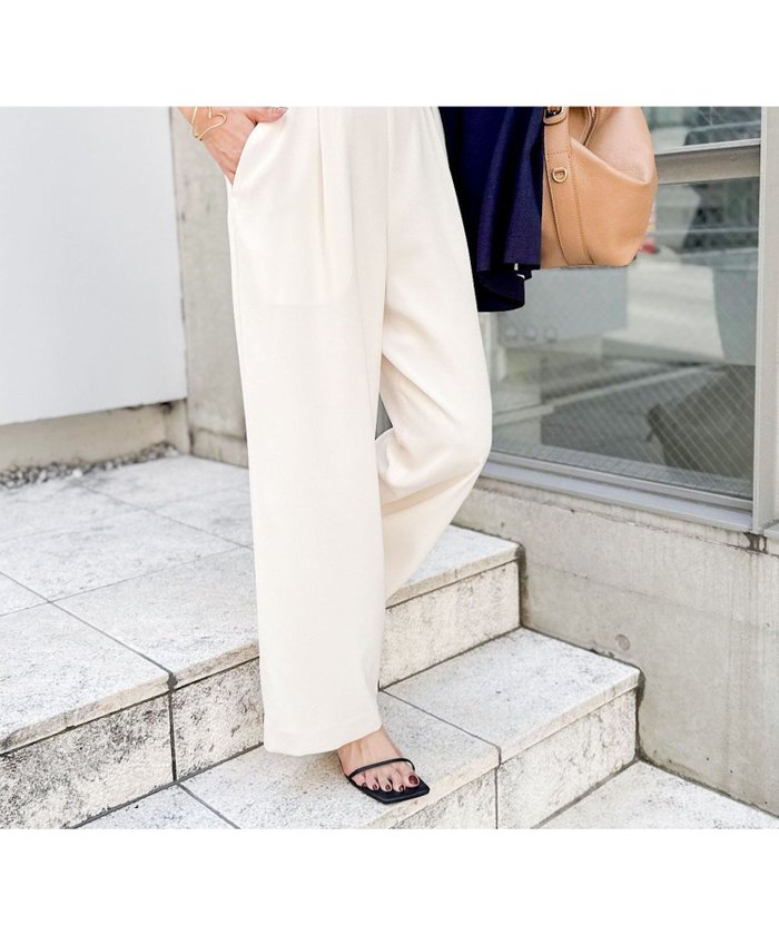【ノーリーズ/NOLLEY'S】の《セットアップ対応》ウォッシャブル麻調タックワイドパンツ インテリア・キッズ・メンズ・レディースファッション・服の通販 founy(ファニー) https://founy.com/ ファッション Fashion レディースファッション Fashion for Women セットアップ Matching Sets レディースパンツ・ボトムス Pants & Trousers / Bottoms 2025年 2025 2025春夏・S/S Spring/Summer 2025 SS25 おすすめ Recommended / Our Picks ウォッシャブル Machine Washable セットアップ Set-Up, Coordinated Outfit ループ Loop, Loop Knit ワイド Wide, Wide Fit 人気 Popular, Best Seller 夏 Summer 定番 Standard, Basic Item 春 Spring S/S・春夏 SS, Spring/Summer, Warm Season |ID: prp329100004540528 ipo3291000000032748649