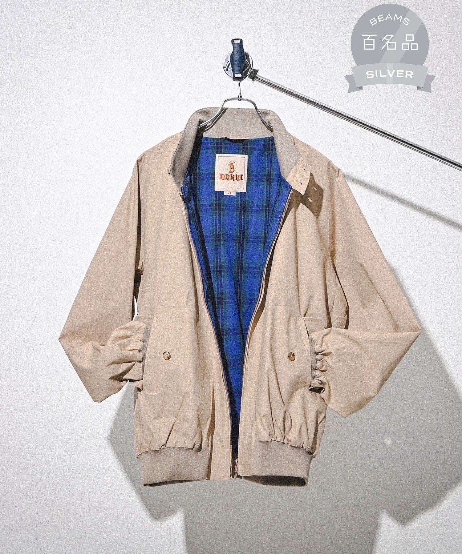 【ビームス/BEAMS / MEN】の【ビームスの百名品】【別注】 BARACUTA / G9 Classic Model 25SS 春 インテリア・キッズ・メンズ・レディースファッション・服の通販 founy(ファニー) 　ファッション　Fashion　メンズファッション　MEN　2025年　2025　2025春夏・S/S　Ss,Spring/Summer,2025　クラシック　Classic　ジップ　Zip　パターン　Pattern　フロント　Front　ブルゾン　Blouson　人気　Popularity　別注　Special Order　定番　Standard　春　Spring　TAN|ID: prp329100004540540 ipo3291000000032081721