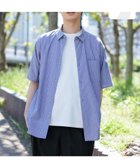 【グローバルワーク/GLOBAL WORK / MEN】のサラサマ快適シャツ/レギュラーカラー/半袖/986832 人気、トレンドファッション・服の通販 founy(ファニー) ファッション Fashion メンズファッション MEN カーディガン Cardigan ドレープ Drape フロント Front リラックス Relax レギュラー Regular エレガント 上品 Elegant 半袖 Short Sleeve 夏 Summer 羽織 Haori thumbnail ブルーピンスト287|ID: prp329100004540591 ipo3291000000032082057