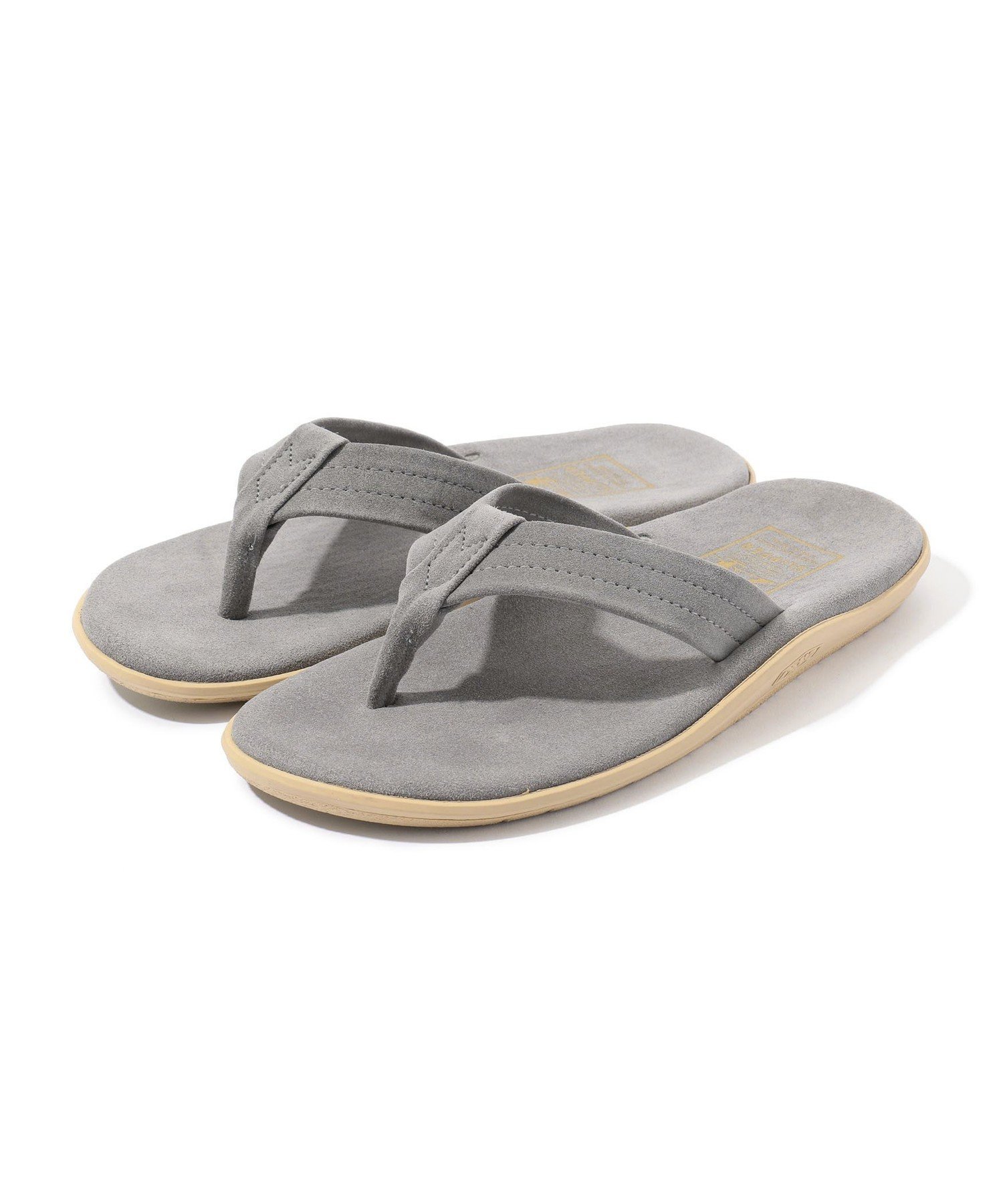 【トゥモローランド/TOMORROWLAND / MEN】のISLAND SLIPPER PT203 スエードトングサンダル インテリア・キッズ・メンズ・レディースファッション・服の通販 founy(ファニー) 　ファッション　Fashion　メンズファッション　Men's Style Online　インソール　Insole　クッション　Cushion　シンプル　Simple　フィット　Fit　定番　Standard　15 グレー|ID: prp329100004540594 ipo3291000000032664726