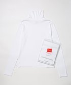 【アダム エ ロペ/ADAM ET ROPE'】のWOMEN【Hanes for BIOTOP】 オーガニックコットン タートルネックプルオーバー ホワイト(10)|ID: prp329100004540635 ipo3291000000033809806