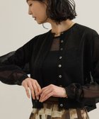 【ロペ/ROPE'】のシャイニーラメカーディガン/洗える 人気、トレンドファッション・服の通販 founy(ファニー) ファッション Fashion レディースファッション WOMEN トップス・カットソー Tops/Tshirt カーディガン Cardigans おすすめ Recommend イエロー Yellow カーディガン Cardigan コンパクト Compact シアー Sheer ショート Short ベーシック Basic ボトム Bottom ポケット Pocket エレガント 上品 Elegant 定番 Standard 洗える Washable thumbnail ブラック(01)|ID: prp329100004540641 ipo3291000000032276139