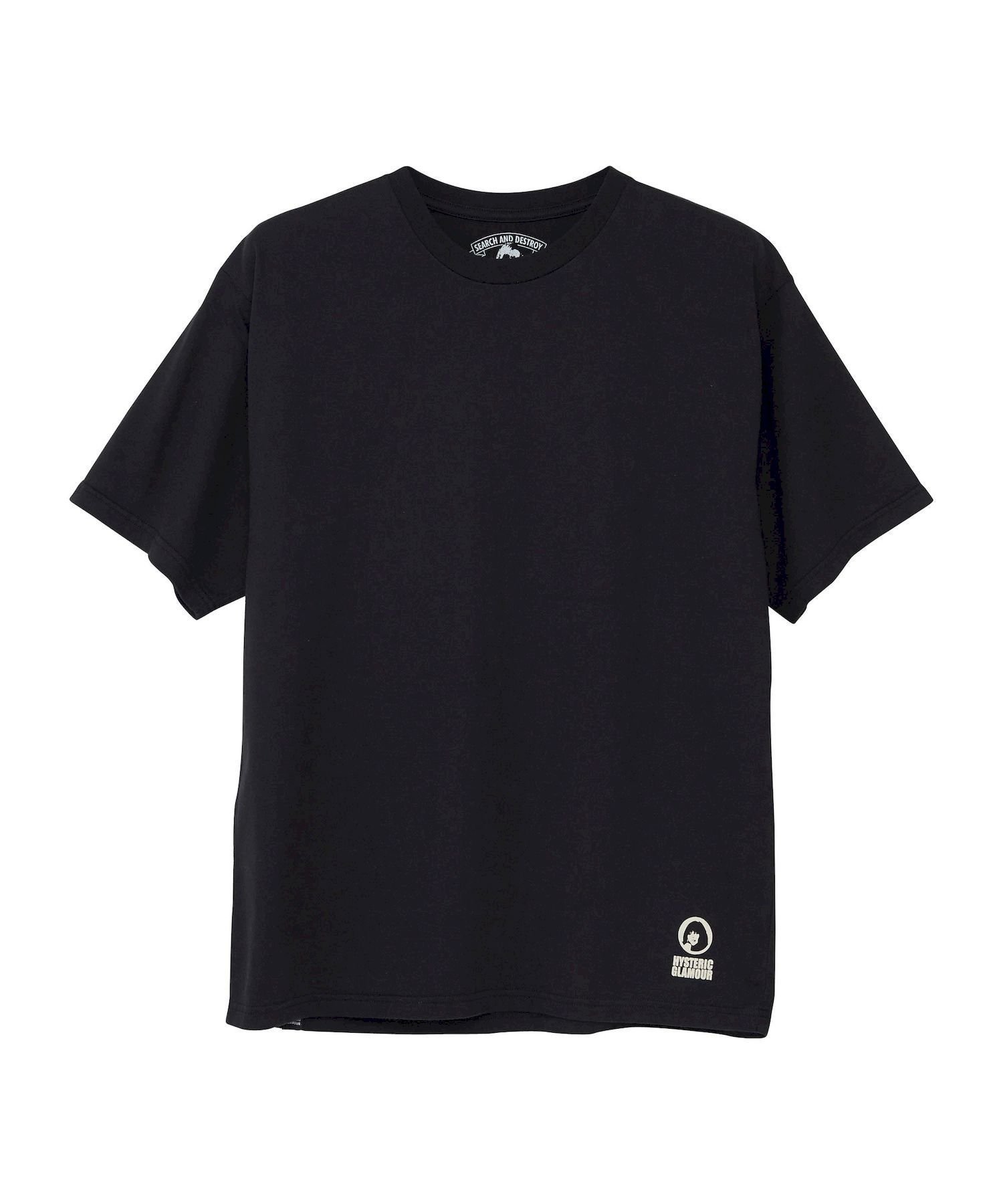 【ヒステリックグラマー/HYSTERIC GLAMOUR / MEN】のCIRCLE HEAD Tシャツ2PACS インテリア・キッズ・メンズ・レディースファッション・服の通販 founy(ファニー) 　ファッション　Fashion　メンズファッション　Fashion for Men　インナー　Innerwear　プレミアム　Premium, High-End　ワンポイント　One Point, Statement Accent　夏　Summer　ブラック|ID: prp329100004540657 ipo3291000000032973227