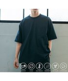 【フリークスストア/FREAK'S STORE】のAIRDRY 高機能素材 7.7オンス ビックシルエット クルーネック ポケットTシャツ/エアドライ ポリエステル Tシャツ/吸水速乾/遮熱性 25SS ブラック|ID: prp329100004540663 ipo3291000000033561588