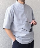 【シップス/SHIPS / MEN】のSHIPS any 吸水速乾 Rapidry バンドスキッパー プルオーバー シャツ(セットアップ対応) 人気、トレンドファッション・服の通販 founy(ファニー) ファッション Fashion メンズファッション MEN トップス・カットソー Tops/Tshirt/Men シャツ Shirts シンプル Simple ジャケット Jacket スキッパー Skipper スピンドル Spindle セットアップ Set Up リラックス Relax エレガント 上品 Elegant 吸水 Water Absorption 夏 Summer 軽量 Lightweight thumbnail ライトグレー|ID: prp329100004540692 ipo3291000000032082621