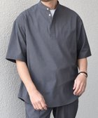 【シップス/SHIPS / MEN】のSHIPS any 吸水速乾 Rapidry バンドスキッパー プルオーバー シャツ(セットアップ対応) 人気、トレンドファッション・服の通販 founy(ファニー) ファッション Fashion メンズファッション MEN トップス・カットソー Tops/Tshirt/Men シャツ Shirts シンプル Simple ジャケット Jacket スキッパー Skipper スピンドル Spindle セットアップ Set Up リラックス Relax エレガント 上品 Elegant 吸水 Water Absorption 夏 Summer 軽量 Lightweight thumbnail グレー|ID: prp329100004540692 ipo3291000000032082622