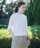 【アーバンリサーチ/URBAN RESEARCH】のnew basic ハイゲージニットTシャツ WHITE|ID: prp329100004540697 ipo3291000000032373340