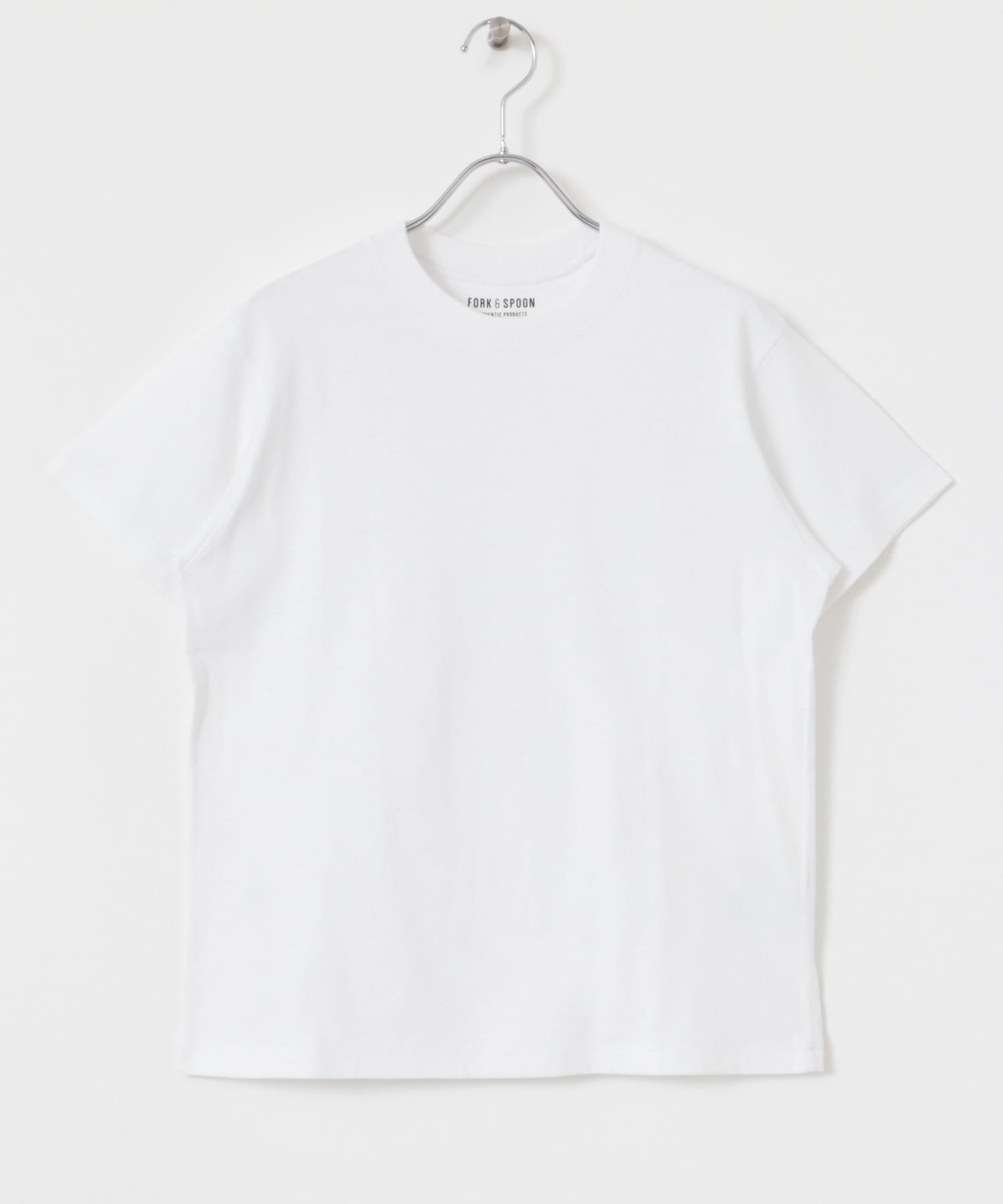 【アーバンリサーチ ドアーズ/URBAN RESEARCH DOORS】のFORK SPOON リサイクルコットンショートスリーブTシャツ 人気、トレンドファッション・服の通販 founy(ファニー) 　ファッション　Fashion　レディースファッション　WOMEN　トップス・カットソー　Tops/Tshirt　シャツ/ブラウス　Shirts/Blouses　ロング / Tシャツ　T-Shirts　2025年　2025　2025春夏・S/S　Ss,Spring/Summer,2025　カーディガン　Cardigan　サロペット　Overalls　シンプル　Simple　スタンダード　Standard　ベーシック　Basic　夏　Summer　S/S・春夏　Ss・Spring/Summer　 other-1|ID: prp329100004540706 ipo3291000000032082695