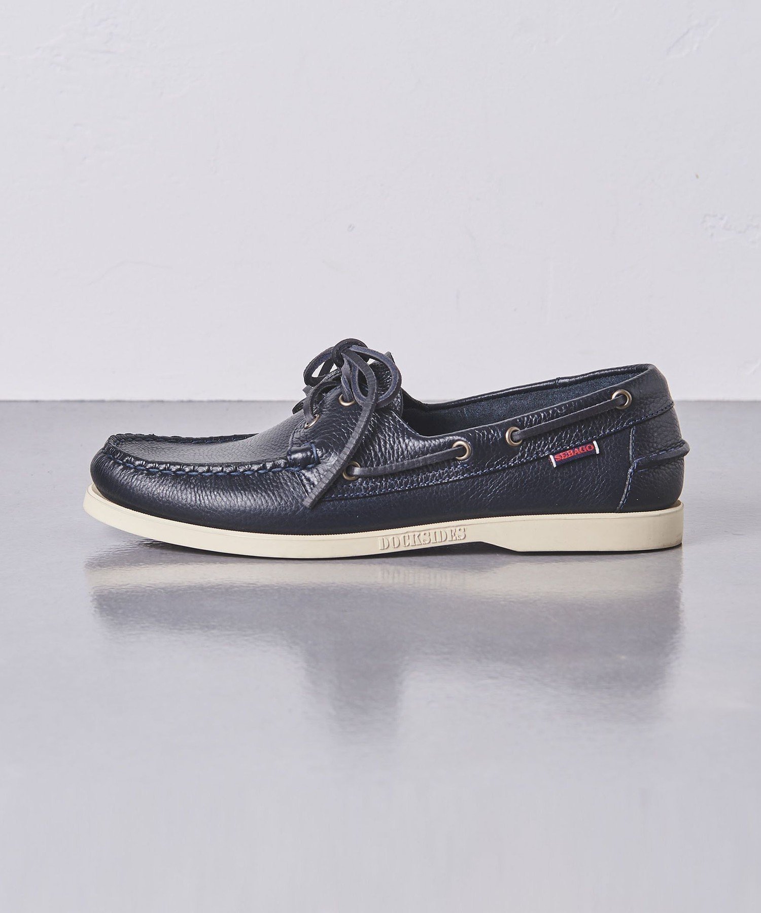 【その他のブランド/Other】の【別注】 SEBAGO デッキシューズ インテリア・キッズ・メンズ・レディースファッション・服の通販 founy(ファニー) 　ファッション　Fashion　メンズファッション　MEN　バッグ　Bag/Men　アイレット　Eyelet　シューズ　Shoes　スリット　Slit　ハンド　Hand　パターン　Pattern　フィット　Fit　別注　Special Order　リラックス　Relax　レース　Race　エレガント 上品　Elegant　NAVY|ID: prp329100004540735 ipo3291000000032082828