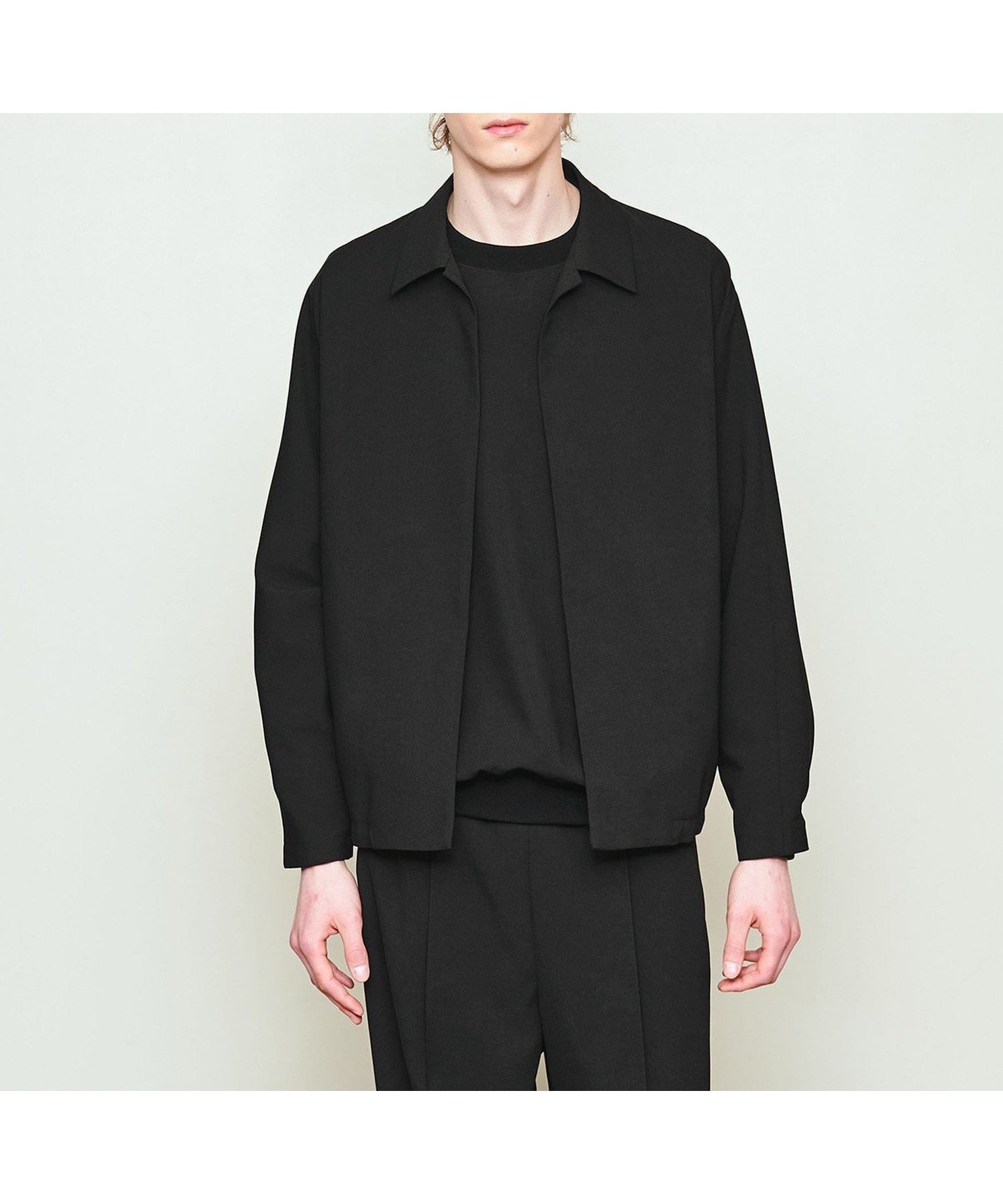 【ユナイテッドアローズ/UNITED ARROWS / MEN】のD.O UNITED ARROWS BY DAISUKE OBANA H/T D/SL COACH SHIRT/シャツ インテリア・キッズ・メンズ・レディースファッション・服の通販 founy(ファニー) 　ファッション　Fashion　メンズファッション　MEN　エレガント 上品　Elegant　コレクション　Collection　セットアップ　Set Up　ドローコード　Draw Cord　バランス　Balance　ワイド　Wide　BLACK|ID: prp329100004540737 ipo3291000000032082839