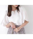 【プロポーション ボディドレッシング/PROPORTION BODY DRESSING】のビジューフレアスリーブブラウス エクリュ1|ID: prp329100004540772 ipo3291000000032743397