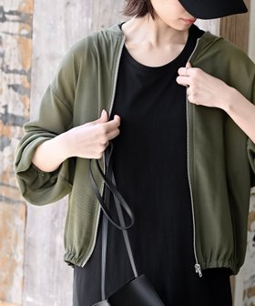 【アールピーエス/rps】のエステルボイルシアーブルゾン 人気、トレンドファッション・服の通販 founy(ファニー) ファッション Fashion レディースファッション Fashion for Women アウター Coat / Outerwear Collection ブルゾンジャケット・スポーティアウター Blouson Jackets シンプル Simple, Minimal 再入荷 Restock / Back in Stock |ID:prp329100004540777