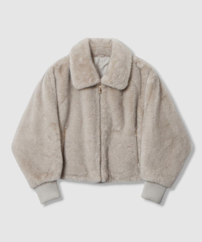【アナイ/ANAYI】のフェイクミンクファーブルゾン インテリア・キッズ・メンズ・レディースファッション・服の通販 founy(ファニー) https://founy.com/ ファッション Fashion レディースファッション Fashion for Women アウター Coat / Outerwear Collection ブルゾンジャケット・スポーティアウター Blouson Jackets コンパクト Compact, Small Size ダウン Down, Puffer バランス Balance, Style Balance ブルゾン Blouson, Bomber Jacket リアル Real, Realistic A/W・秋冬 Autumn/Winter |ID: prp329100004540800 ipo3291000000032607925