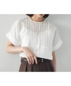 【アンタイトル/UNTITLED】の【シアー/洗える】コットンピンタックブラウス 人気、トレンドファッション・服の通販 founy(ファニー) ファッション Fashion レディースファッション Fashion for Women トップス・カットソー Cut & Sew Tops シャツ・ブラウス・オフィスカジュアル Elegant Blouses & Button-Ups おすすめ Recommended / Our Picks シアー Sheer, See-Through スリーブ Sleeve, Long Sleeve / Short Sleeve トレンド Trend, Trending Now フェミニン Feminine, Girly フレンチ French, French Style エレガント 上品 Elegant 今季 This Season, Current Season 洗える Machine Washable thumbnail ホワイト|ID: prp329100004540809 ipo3291000000033509180
