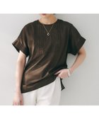 【アンタイトル/UNTITLED】の【シアー/洗える】コットンピンタックブラウス 人気、トレンドファッション・服の通販 founy(ファニー) ファッション Fashion レディースファッション Fashion for Women トップス・カットソー Cut & Sew Tops シャツ・ブラウス・オフィスカジュアル Elegant Blouses & Button-Ups おすすめ Recommended / Our Picks シアー Sheer, See-Through スリーブ Sleeve, Long Sleeve / Short Sleeve トレンド Trend, Trending Now フェミニン Feminine, Girly フレンチ French, French Style エレガント 上品 Elegant 今季 This Season, Current Season 洗える Machine Washable thumbnail ブラウン|ID: prp329100004540809 ipo3291000000033509183