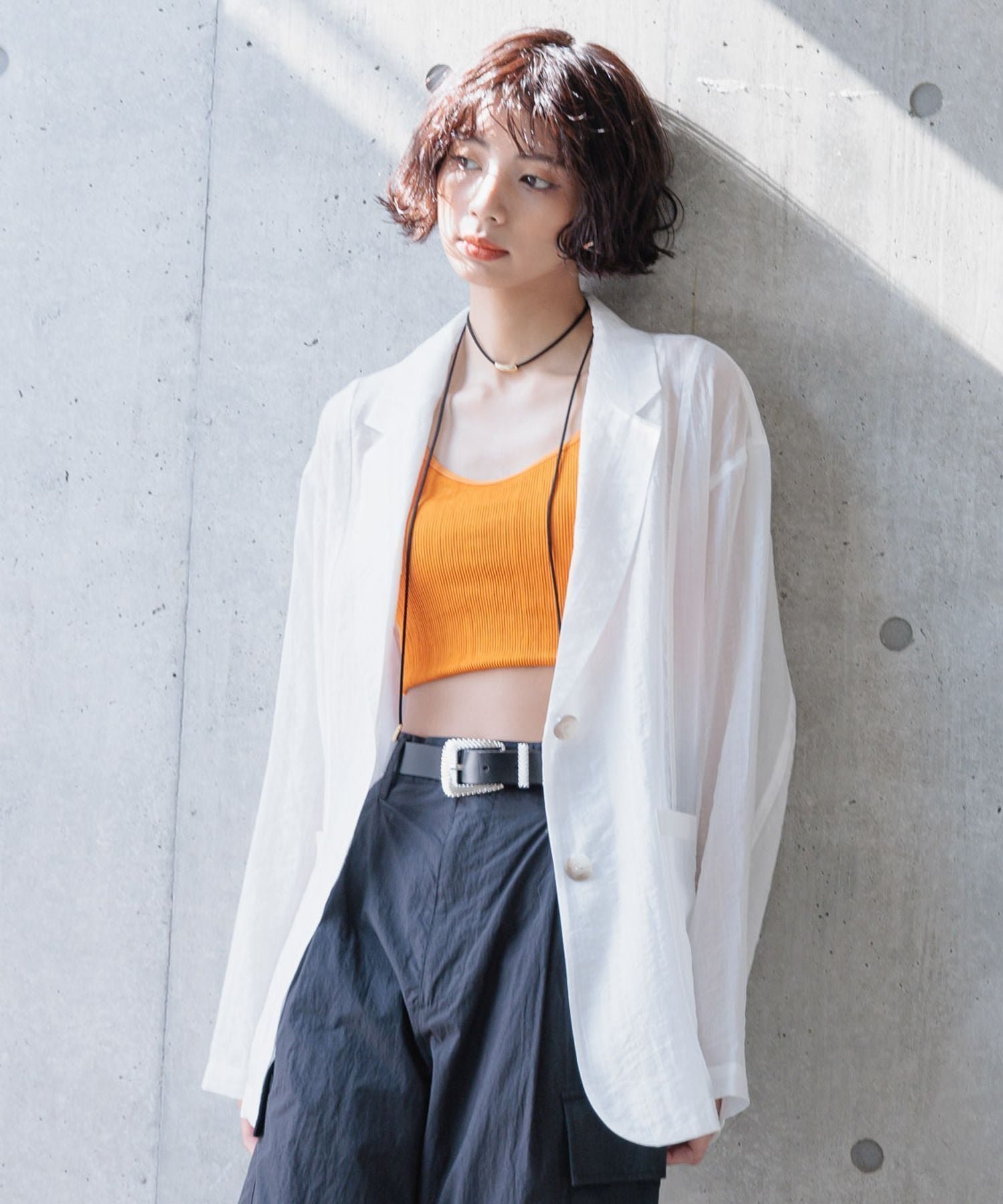 【ページボーイ/PAGEBOY】の【長袖】シアージャケット 人気、トレンドファッション・服の通販 founy(ファニー) 　ファッション　Fashion　レディースファッション　Ladies' Fashion Online　アウター　Coat Outerwear　ジャケット　Jackets　インナー　Inner　ジャケット　Jacket　ストライプ　Stripe　夏　Summer　長袖　Long Sleeve　 other-1|ID: prp329100004540834 ipo3291000000032660516