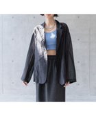 【ページボーイ/PAGEBOY】の【長袖】シアージャケット 人気、トレンドファッション・服の通販 founy(ファニー) ファッション Fashion レディースファッション Ladies' Fashion Online アウター Coat Outerwear ジャケット Jackets インナー Inner ジャケット Jacket ストライプ Stripe 夏 Summer 長袖 Long Sleeve thumbnail ブラック09|ID: prp329100004540834 ipo3291000000032660520