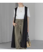 【エルーラ/Elura】の異素材コンビニットジレ/494674 人気、トレンドファッション・服の通販 founy(ファニー) ファッション Fashion レディースファッション WOMEN アウター Coat Outerwear トップス・カットソー Tops/Tshirt ニット Knit Tops ベスト/ジレ Gilets/Vests カットソー Cut And Sew カーゴパンツ Cargo Pants シンプル Simple トレンド Trend ドッキング Docking プリーツ Pleats エレガント 上品 Elegant 今季 This Season thumbnail ブラック09|ID: prp329100004540837 ipo3291000000032332657