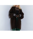 【ノミネ/NOMINE】の袖ボリュームニットコート 人気、トレンドファッション・服の通販 founy(ファニー) ファッション Fashion レディースファッション Fashion for Women アウター Coat / Outerwear Collection コート・ロングコート・ピーコート Long Coats, Peacoats & More シンプル Simple, Minimal 人気 Popular, Best Seller 定番 Standard, Basic Item A/W・秋冬 Autumn/Winter 羽織 Haori, Light Jacket 防寒 Cold Protection, Winter-Ready thumbnail ブラウン|ID: prp329100004540855 ipo3291000000033515533