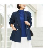 【アバハウスマヴィ/abahouse mavie】の【セットアップ対応】グレンチェック ネイビー無地ジャケット ネイビー|ID: prp329100004540858 ipo3291000000032434085