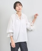 【ユナイテッドアローズ/UNITED ARROWS】のレースプリーツ フリル ブラウス 人気、トレンドファッション・服の通販 founy(ファニー) ファッション Fashion レディースファッション Fashion for Women トップス・カットソー Cut & Sew Tops シャツ・ブラウス・オフィスカジュアル Elegant Blouses & Button-Ups おすすめ Recommended / Our Picks インナー Innerwear サテン Satin, Glossy Fabric ジャケット Jacket, Outerwear タフタ Taffeta, Structured Fabric フリル Frill, Ruffle プリーツ Pleats, Pleated ベスト Vest, Waistcoat リボン Ribbon, Bow レース Lace, Lace Fabric thumbnail OFF WHITE|ID: prp329100004540864 ipo3291000000033066145