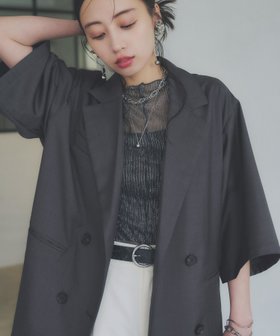 【ハレ/HARE】のビッグテーラードジャケット 人気、トレンドファッション・服の通販 founy(ファニー) ファッション Fashion レディースファッション Fashion for Women アウター Coat / Outerwear Collection レディースジャケット・軽アウター Jackets テーラードジャケット / 通勤・きれいめスタイル Tailored Jackets & Blazers ウェーブ Wavy Pattern クール Cool, Chic シンプル Simple, Minimal ジャケット Jacket, Outerwear ストレート Straight, Straight Cut スニーカー Sneakers, Trainers デニム Denim, Jeans Material ビッグ Big, Oversized メランジ Melange, Mixed Yarn メンズ Men's, Menswear リブニット Rib Knit, Ribbed Knit リラックス Relax, Relaxed Fit ワイド Wide, Wide Fit 夏 Summer |ID:prp329100004540868
