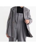 【ヴァン/Vin】のダブルブレストテーラードジャケット アッシュグレー|ID: prp329100004540871 ipo3291000000032083521