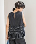 【メイソングレイ/MAYSON GREY】のレイヤードフリルデニムベスト≪洗濯機で洗える≫ 人気、トレンドファッション・服の通販 founy(ファニー) ファッション Fashion レディースファッション WOMEN アウター Coat Outerwear トップス・カットソー Tops/Tshirt ベスト/ジレ Gilets/Vests 洗える Washable コンパクト Compact サマー Summer セットアップ Set Up デニム Denim フリル Frills フリンジ Fringe ヘムライン Hemline マキシ Maxi ワイド Wide おすすめ Recommend thumbnail ネイビー|ID: prp329100004540896 ipo3291000000032083617