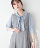 【ナチュラルクチュール/natural couture】の袖口パールノット結び6分袖ブラウス 人気、トレンドファッション・服の通販 founy(ファニー) ファッション Fashion レディースファッション WOMEN トップス・カットソー Tops/Tshirt シャツ/ブラウス Shirts/Blouses 2025年 2025 2025春夏・S/S Ss,Spring/Summer,2025 なめらか Smooth スリーブ Sleeve バルーン Balloon パール Pearl ロング Long ビジネス 仕事 通勤 Business thumbnail サックスブルー|ID: prp329100004540927 ipo3291000000032283656
