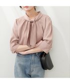【ナチュラルクチュール/natural couture】の袖口パールノット結び6分袖ブラウス 人気、トレンドファッション・服の通販 founy(ファニー) ファッション Fashion レディースファッション WOMEN トップス・カットソー Tops/Tshirt シャツ/ブラウス Shirts/Blouses 2025年 2025 2025春夏・S/S Ss,Spring/Summer,2025 なめらか Smooth スリーブ Sleeve バルーン Balloon パール Pearl ロング Long ビジネス 仕事 通勤 Business thumbnail ピンクベージュ|ID: prp329100004540927 ipo3291000000032283660
