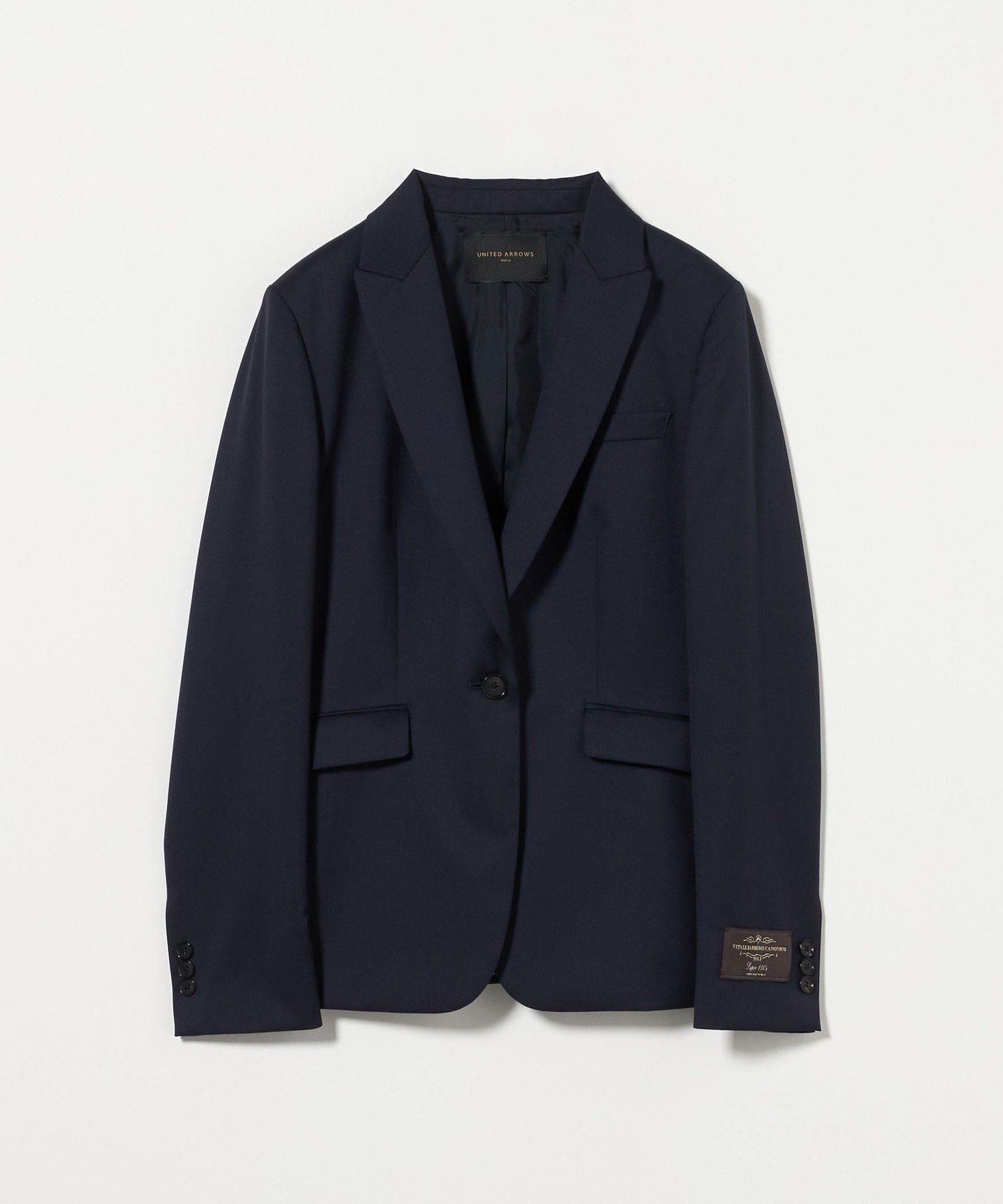 【ユナイテッドアローズ/UNITED ARROWS】のCANONICO テーラードジャケット インテリア・キッズ・メンズ・レディースファッション・服の通販 founy(ファニー) 　ファッション　Fashion　レディースファッション　Fashion for Women　アウター　Coat / Outerwear Collection　レディースジャケット・軽アウター　Jackets　テーラードジャケット / 通勤・きれいめスタイル　Tailored Jackets & Blazers　おすすめ　Recommended / Our Picks　イタリア　Italy　コンパクト　Compact, Small Size　シェイプ　Shape, Slim Fit　ジャケット　Jacket, Outerwear　セットアップ　Set-Up, Coordinated Outfit　バランス　Balance, Style Balance　ボトム　Bottoms, Lower Wear　夏　Summer　NAVY|ID: prp329100004540928 ipo3291000000032607942