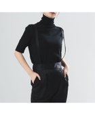 【デミルクス ビームス/Demi-Luxe BEAMS】の【ビームスの百名品】AK+1 / コットン 五分袖 ハイネックニット 人気、トレンドファッション・服の通販 founy(ファニー) ファッション Fashion レディースファッション WOMEN トップス・カットソー Tops/Tshirt ニット Knit Tops おすすめ Recommend タートルネック Turtleneck ハイネック High Neck thumbnail BLACK|ID: prp329100004540978 ipo3291000000032291706