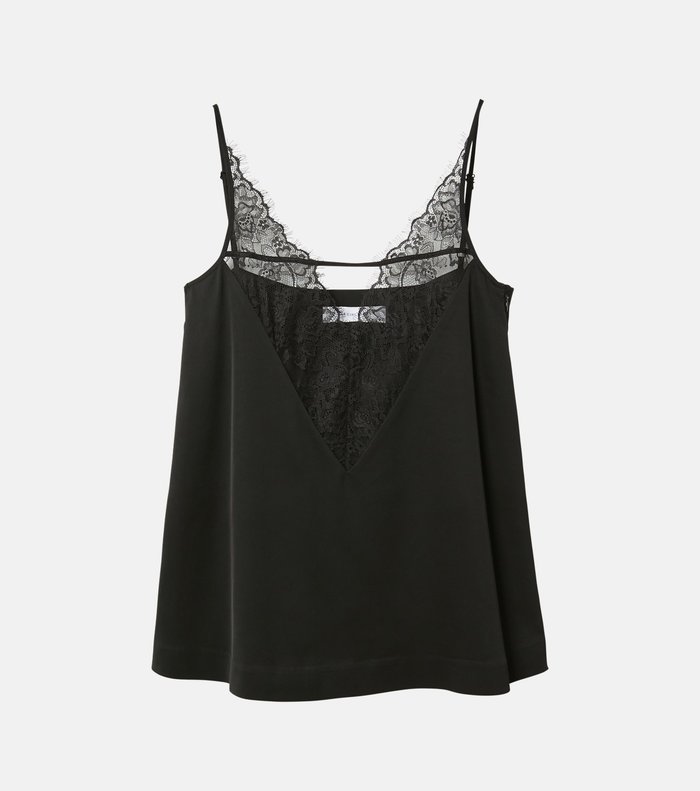 【ルシェル ブルー/LE CIEL BLEU】のアシンメトリーレースキャミ / Asymmetry Lace Cami インテリア・キッズ・メンズ・レディースファッション・服の通販 founy(ファニー) https://founy.com/ ファッション Fashion レディースファッション WOMEN トップス・カットソー Tops/Tshirt キャミソール / ノースリーブ No Sleeves インナー Inner フレア Flare レース Race エレガント 上品 Elegant |ID: prp329100004540990 ipo3291000000032084067