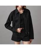 【カルバンクライン/Calvin Klein】の【公式ショップ】 カルバンクライン デニムジップアップ ジャケット Calvin Klein 40WK710 人気、トレンドファッション・服の通販 founy(ファニー) ファッション Fashion レディースファッション Fashion for Women アウター Coat / Outerwear Collection レディースジャケット・軽アウター Jackets ウォッシュ Washed Finish コンパクト Compact, Small Size シンプル Simple, Minimal ジャケット Jacket, Outerwear スタイリッシュ Stylish, Fashionable スポーツ Sports, Activewear デニム Denim, Jeans Material フィット Fit, Slim Fit モダン Modern, Contemporary レギュラー Regular, Standard Fit thumbnail ECHO BLACK|ID: prp329100004540992 ipo3291000000033670971