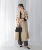 【アーバンリサーチ ロッソ/URBAN RESEARCH ROSSO】のロングガウンコート beige|ID: prp329100004540993 ipo3291000000032084080