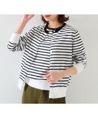 【アンタイトル/UNTITLED】の【11色展開/コットン100/アンサンブル可能】クルーカーディガン 人気、トレンドファッション・服の通販 founy(ファニー) ファッション Fashion レディースファッション WOMEN トップス・カットソー Tops/Tshirt カーディガン Cardigans アンサンブル Knit Ensemble アンサンブル Ensemble インド India カーディガン Cardigan コンパクト Compact 定番 Standard ベーシック Basic 別注 Special Order モダン Modern おすすめ Recommend 夏 Summer thumbnail ホワイト×ブラック|ID: prp329100004540999 ipo3291000000032430812