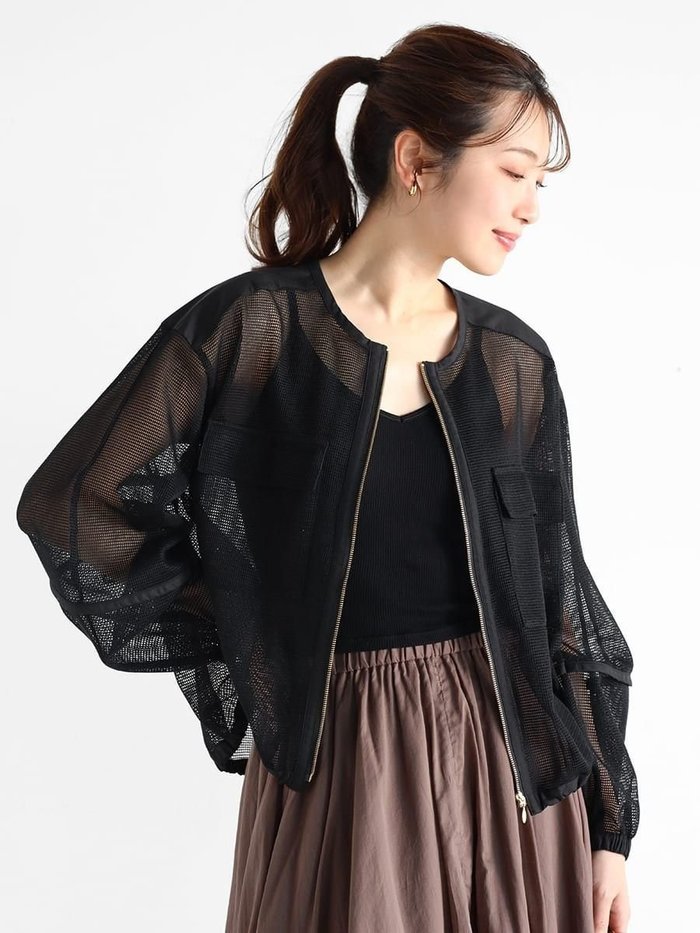 【ヴァン/Vin】のメッシュキリカエジップブルゾン インテリア・キッズ・メンズ・レディースファッション・服の通販 founy(ファニー) https://founy.com/ ファッション Fashion レディースファッション Fashion for Women アウター Coat / Outerwear Collection ブルゾンジャケット・スポーティアウター Blouson Jackets おすすめ Recommended / Our Picks インナー Innerwear フラップ Flap, Flap Pocket ブルゾン Blouson, Bomber Jacket ポケット Pocket, Pocket Detail メッシュ Mesh, Net Fabric 夏 Summer 春 Spring S/S・春夏 SS, Spring/Summer, Warm Season 軽量 Lightweight, Ultra Light |ID: prp329100004541008 ipo3291000000032449421
